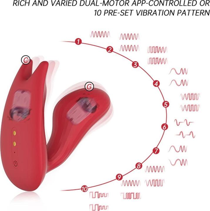 Actual product image Magic Motion Umi Smart Wearable Dual Motor Vibrator