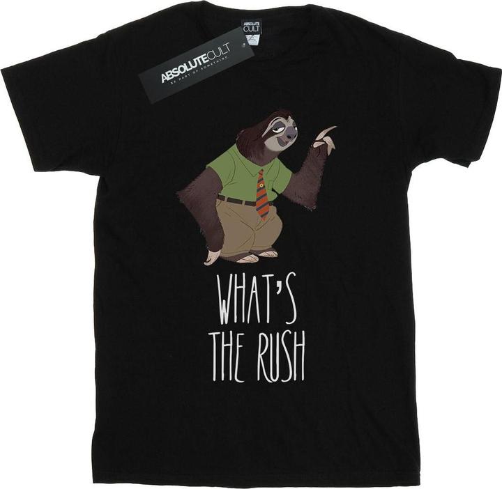 Immagine prodotto Disney Zootropolis What's The Rush Maglietta Ampia Donna (XL)