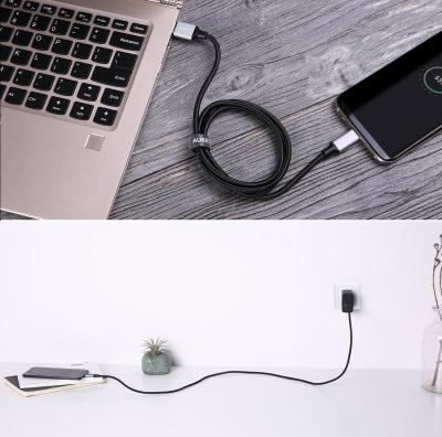 Produktbild Aukey USB A - USB Type-C Nylon (1 m, USB 3.0)