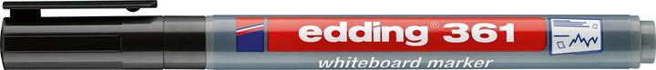 Produktbild Edding 361 (Schwarz, 1 mm, 1 x)