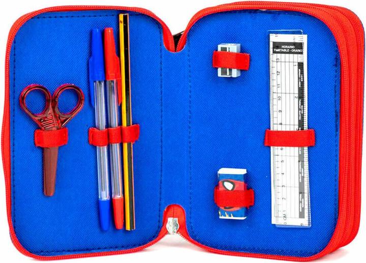 Produktbild Spiderman Federmäppchen mit Zubehör Giotto, b