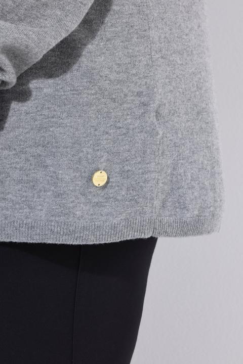 Produktbild Ulla Popken Strickjacke, Schalkragen, Langarm, Wolle (56)