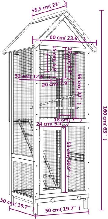 Immagine prodotto vidaXL Voliere