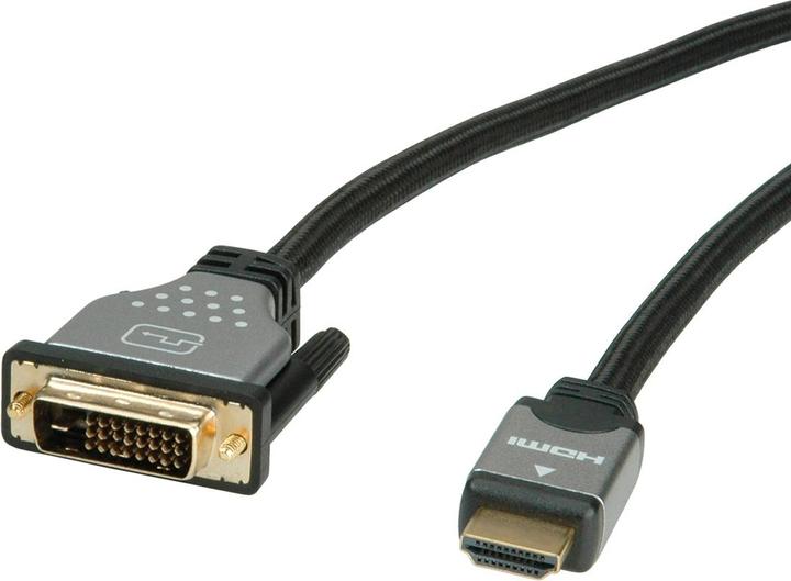 Actual product image Roline DVI — HDMI (Typ A) (5 m, DVI, HDMI)