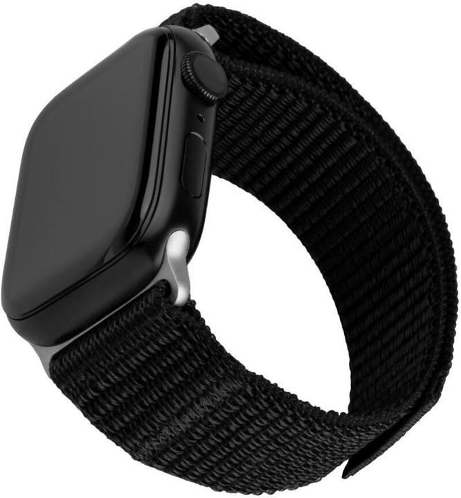 Fixed Nylon Sporty Strap for Apple Watch Ultra 49mm, black