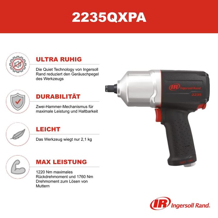 Produktbild Ingersoll 1892 Schlagschrauber INGERSOLL-RAND 2235QXPA