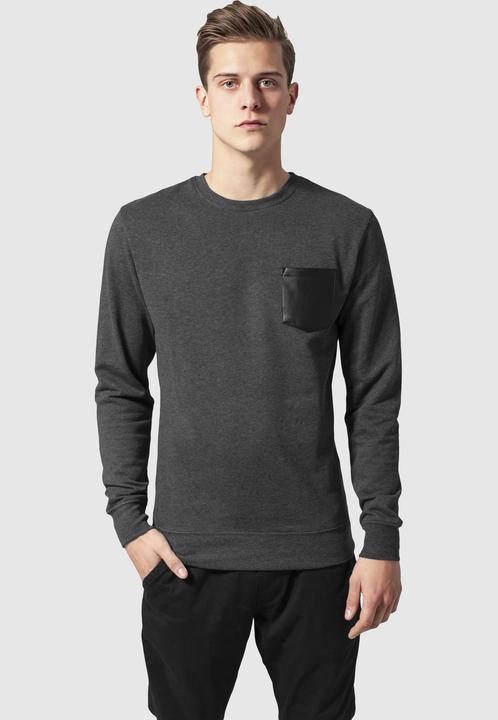 Produktbild Urban Classics Contrast Pocket Crewneck (S)