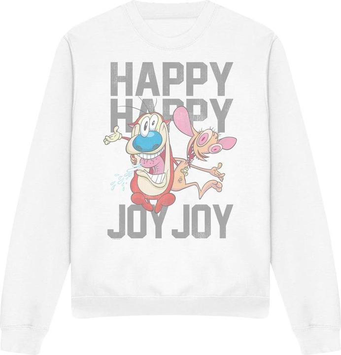 Produktbild Ren & Stimpy Happy Happy Joy Joy Sweatshirt (L)