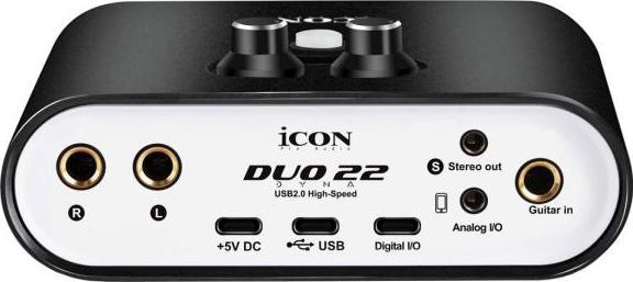 Actual product image Icon Duo22 Dyna USB audio interface with headphones (USB)