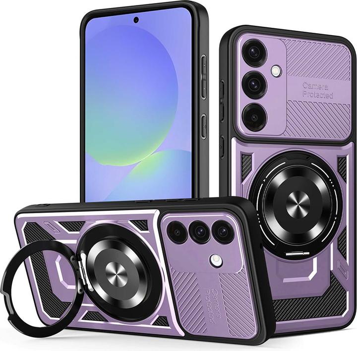 Actual product image Techsuit - RuggedCam - Samsung Galaxy A36 5G / A56 5G - Purple (Samsung Galaxy A56, Samsung Galaxy A36)