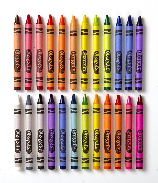 Image du produit Crayola 24 crayons de cire (Assortiment, 24 x)