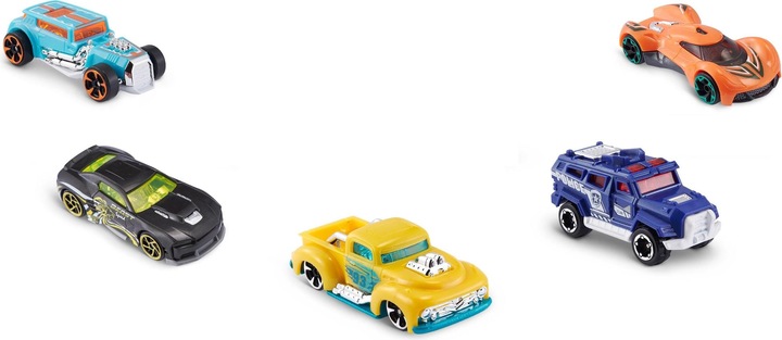 Actual product image Zuru Metal Machine Cars Set 5 pcs