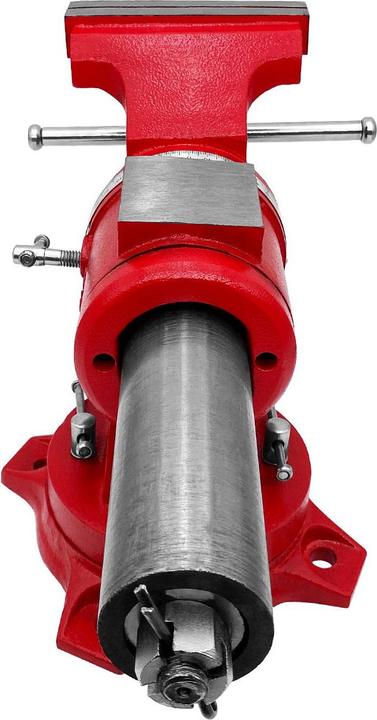 Actual product image Paulimot 2-Achsen Werkbankschraubstock mit Amboss, 130 mm Backenbreite, drehbar (130 mm)