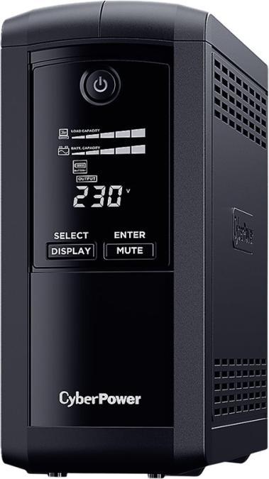 Produktbild Cyberpower Tracer III VP1600ELCD-FR - Line-Interaktiv - 1600 VA - 900 W - Sine - (1600 VA, 900 W, Line-Interaktiv USV)