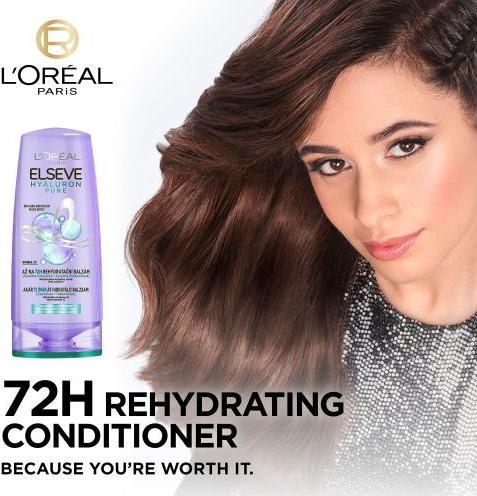 Image du produit L'Oréal Professionnel - Elseve Hyaluron Pure Balm - Baume pour cheveux à racines grasses et pointes (300 ml, Shampoing liquide)