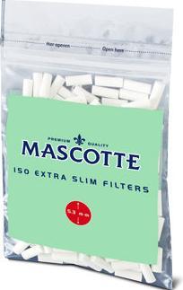 Actual product image Mascotte Extra Slim Filters 5.3mm 150pcs