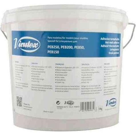 Virutex, Accessori per adesivi, 2599266 3kg Klebstoff für PEB200/250 - PEB200/250TRC