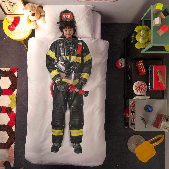 Produktbild Snurk Feuerwehrmann (160 x 210 cm, 65 x 100 cm)