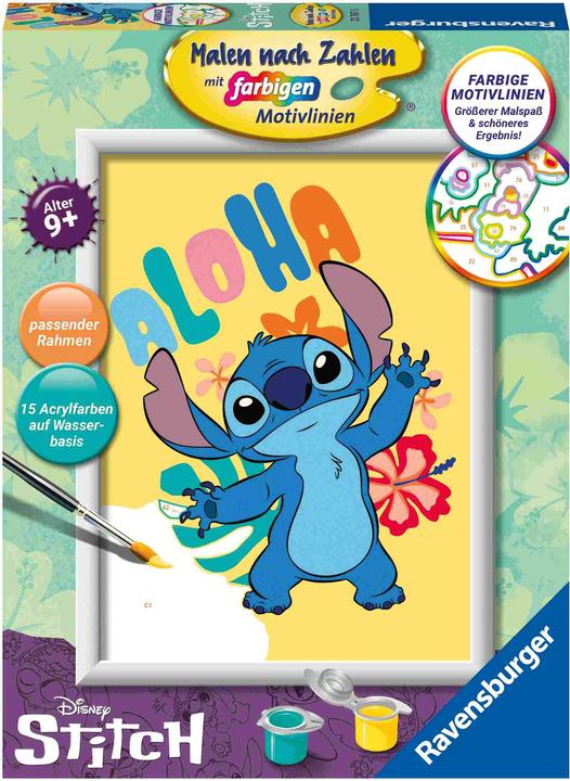 Image du produit Ravensburger Peinture par numéros 23767 - Disney Stitch - Enfants à partir de 9 ans