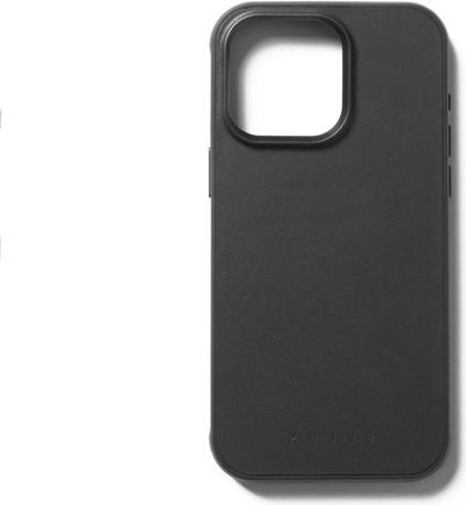 Productafbeelding Mujjo Impact Case met MagSafe iPhone 15 Pro Max zwart (MUJJO-CL-048-BK) (Apple iPhone 15 Pro Max)