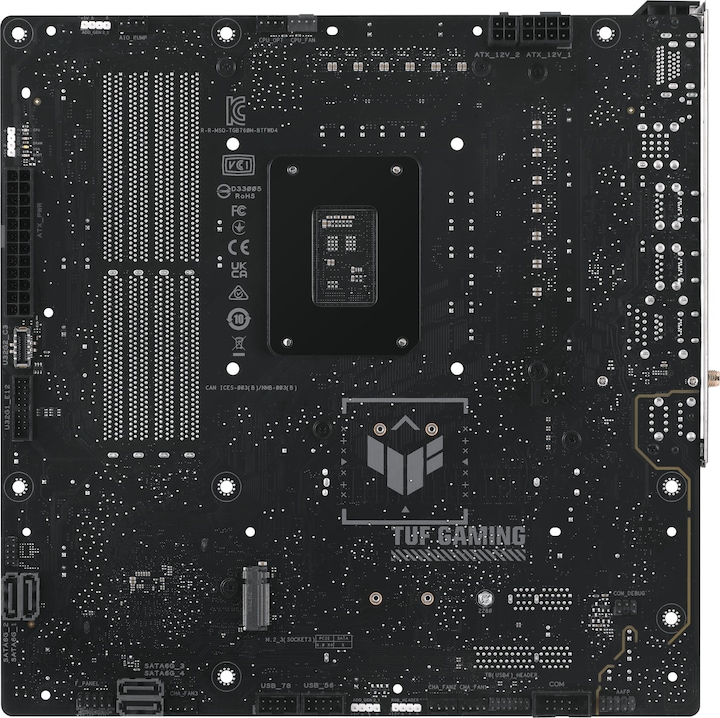 Image du produit ASUS TUF Gaming B760M-BTF D4 (LGA 1700, Intel B760, mATX)