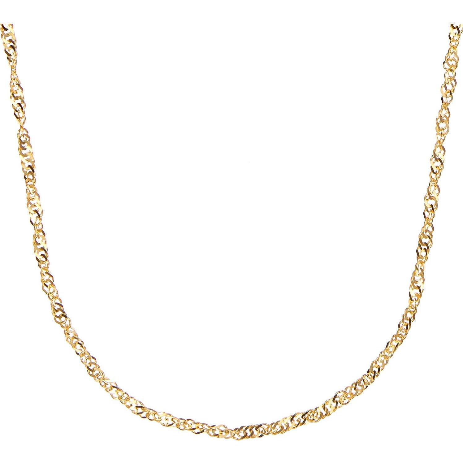 Favs, Halsschmuck, Kette, (375er Gelbgold, 45 cm)