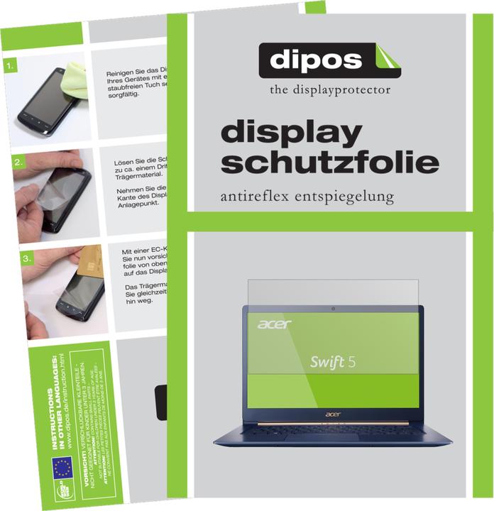 Produktbild Dipos Displayschutzfolie Antireflex (2 Stück, Swift 5)