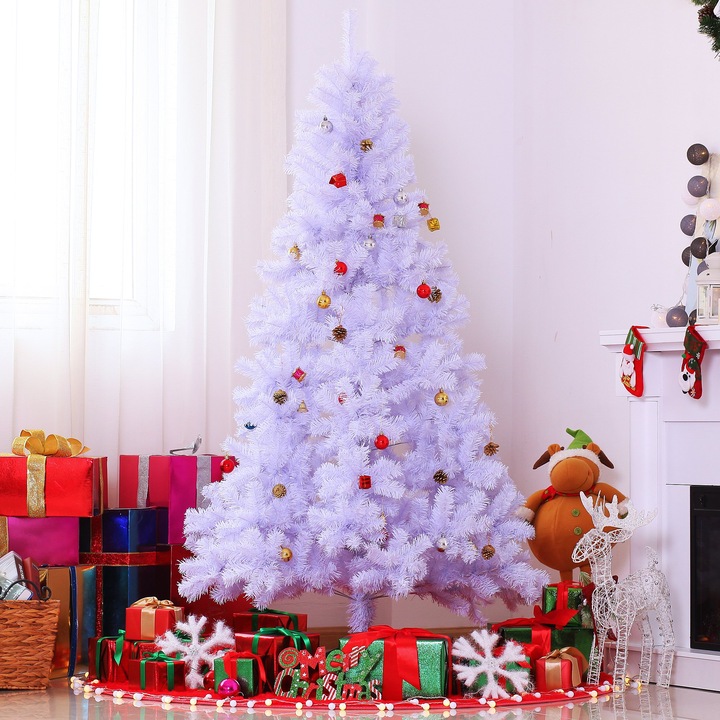 Produktbild Homcom Künstlicher Weihnachtsbaum inkl. Metallständer (180 cm)