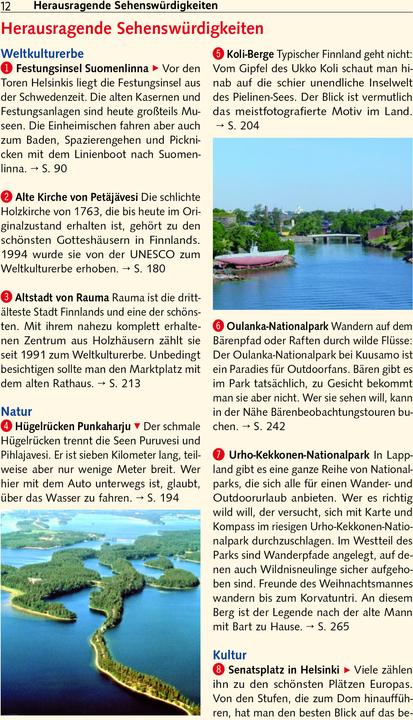 Actual product image Travel Guide Finland (German, Rasso tuber, 2024)