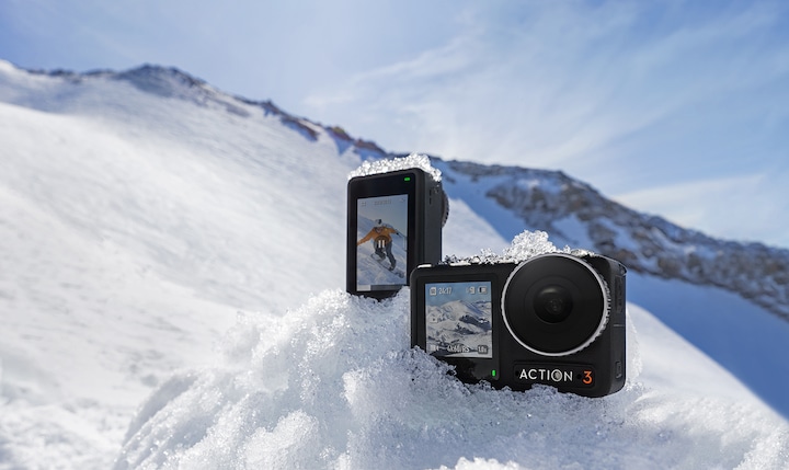 Produktbild DJI Osmo Action 3 Adventure Combo (24p, Bluetooth, WLAN)