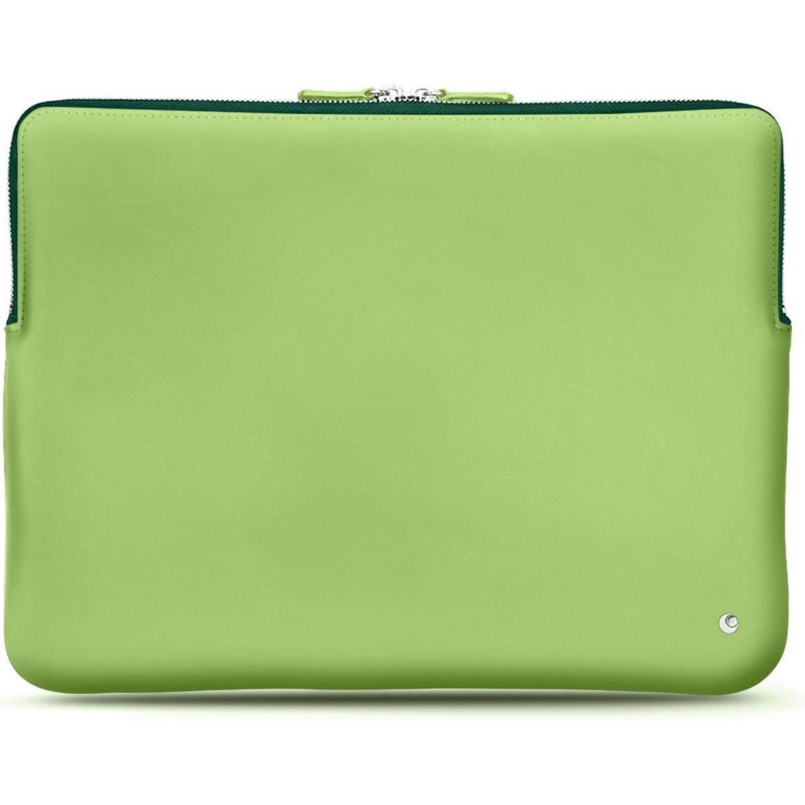 Noreve Lederhülle, Notebooktasche, Grün