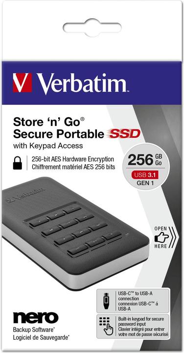 Actual product image Verbatim Store 'n' Go Portable (0.26 TB)