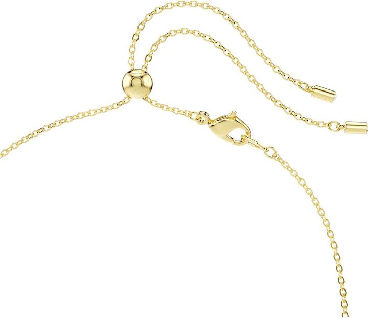 Produktbild Swarovski Constella Halskette Verschiedene Schliffe Grün Goldlegierungsschicht (Swarovski Metall, 38 cm)