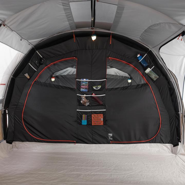 Actual product image Quechua AIRSECOND 6.3 FB New colo 2021 324957 (Inflatable tent, 25.50 kg, 6 persons)