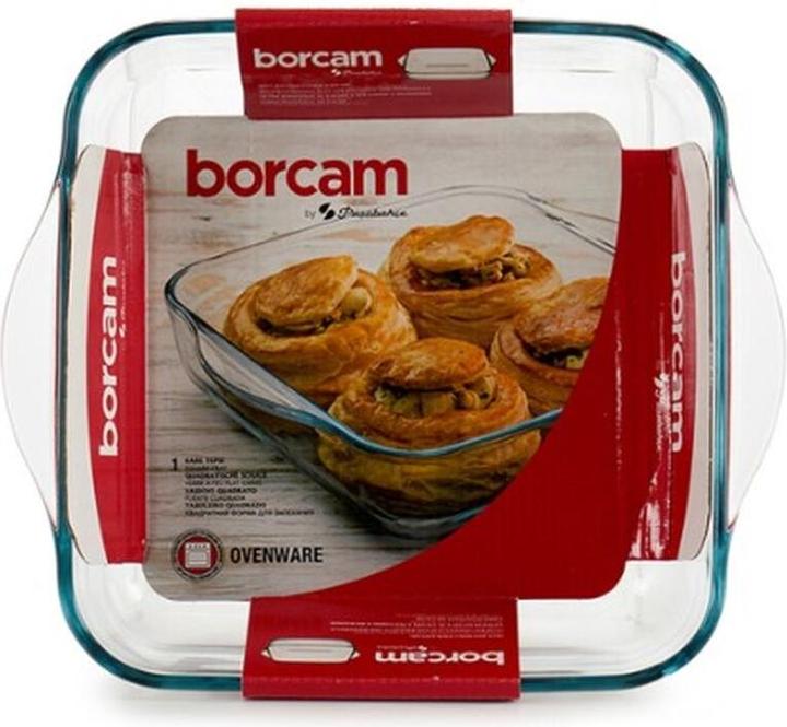 Actual product image Pasabahce Ofenpfanne Borcam 1,9 L 22 x 6 x 25,5 cm Mit Griffen (6 Stück)