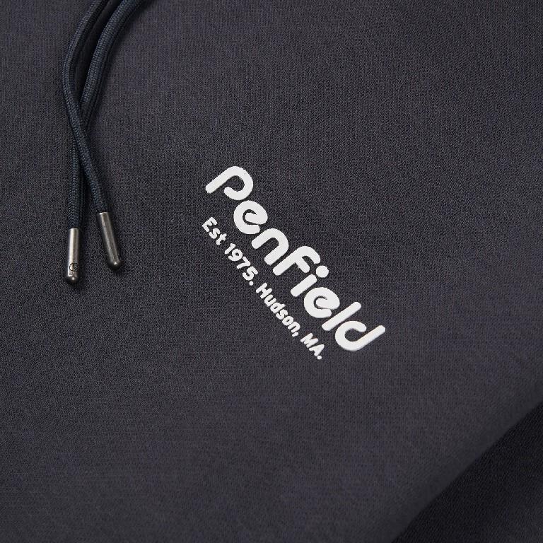Thumbnail - Penfield, Herren, Pullover, kapuzenpullover hudson script, Grau, (XL)