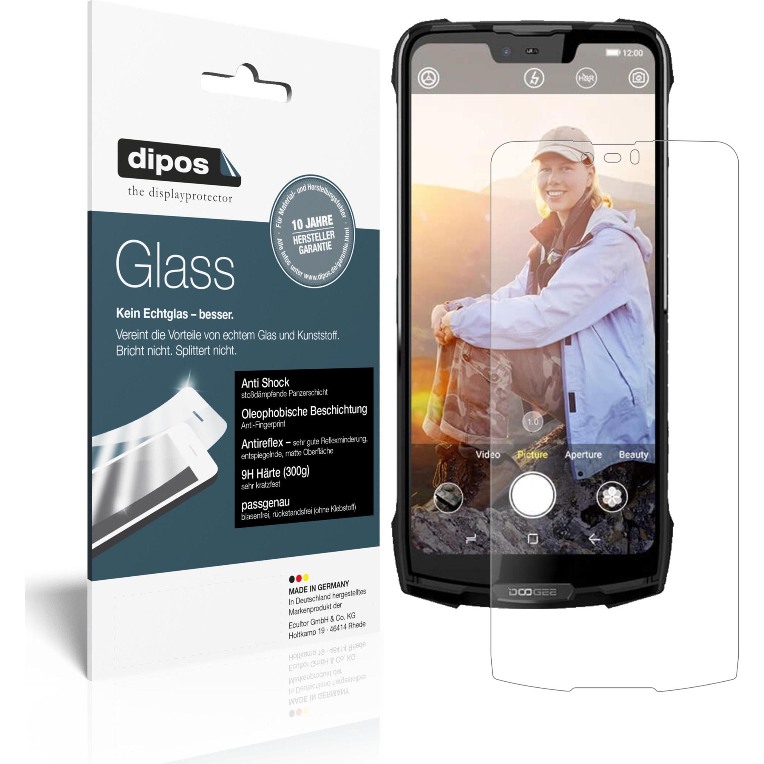Dipos Displayschutz Anti-Shock (1 Stück, Doogee S90 Pro), Smartphone Schutzfolie, Transparent
