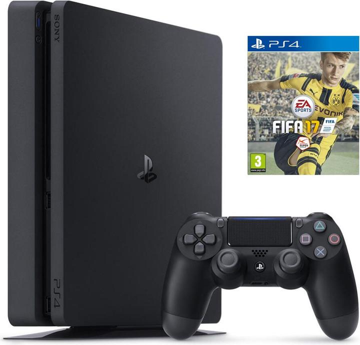 Produktbild Sony PS4 Slim 1TB + Fifa 17 Bundle