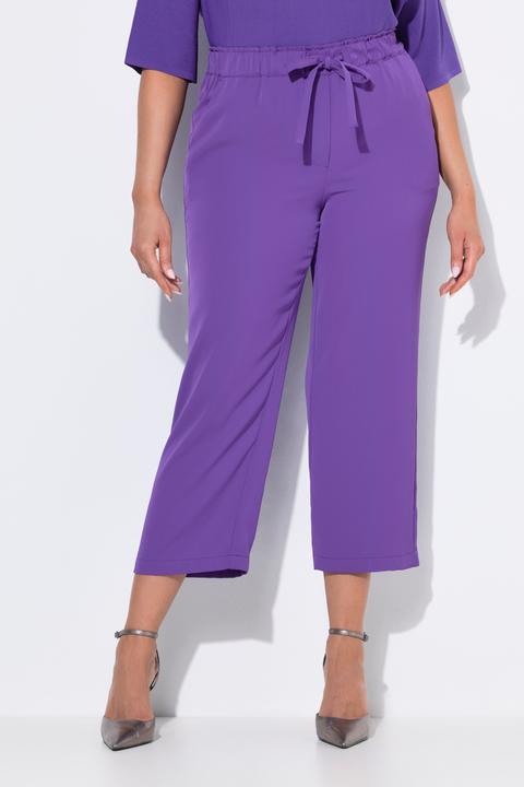 Produktbild Ulla Popken 7/8-Hose, Bügelfalten, Elastikbund (50)