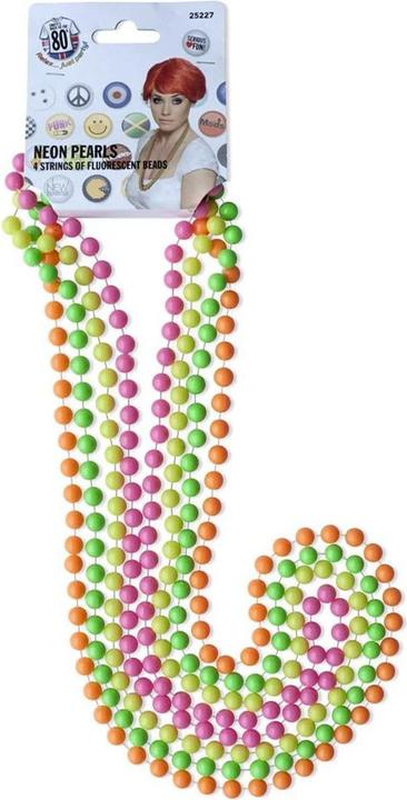 Produktbild Smiffys Perlenkette: Neon