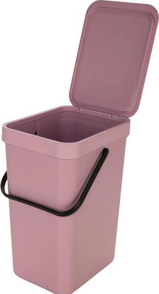 Actual product image Brabantia Recyclingbehälter Sort & Go 12 l, Rosa (12 l)