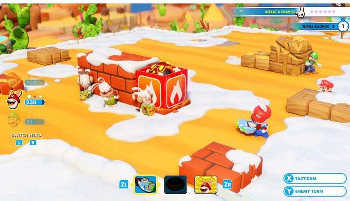 Produktbild Ubisoft Mario + Rabbids Kingdom Battle - Gold Edition (Switch, Switch Lite, Switch OLED, DE)