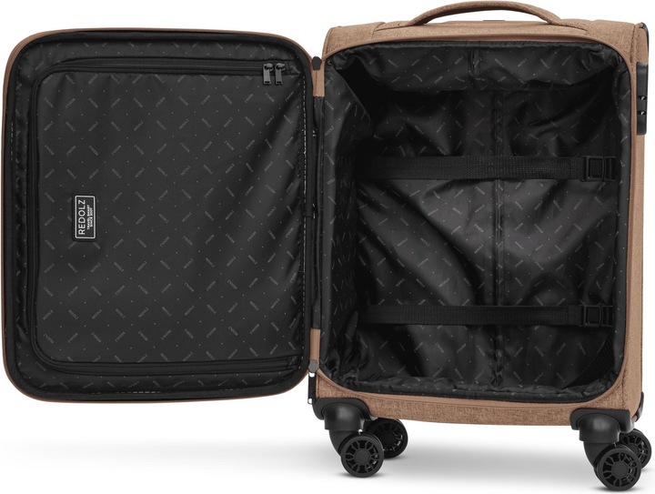 Immagine prodotto Redolz Essentials 12 CABIN Carrello per cabina a 4 ruote da 55 cm (42 l, Bagaglio a mano (fino a 50 litri))