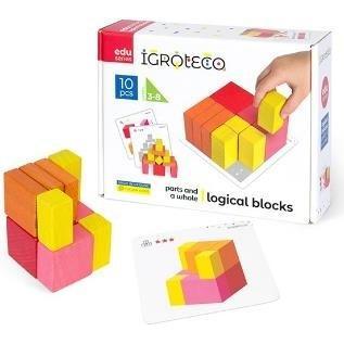 Igroteco Logikblöcke, Teile und Ganzes, 10 det. (33382663)