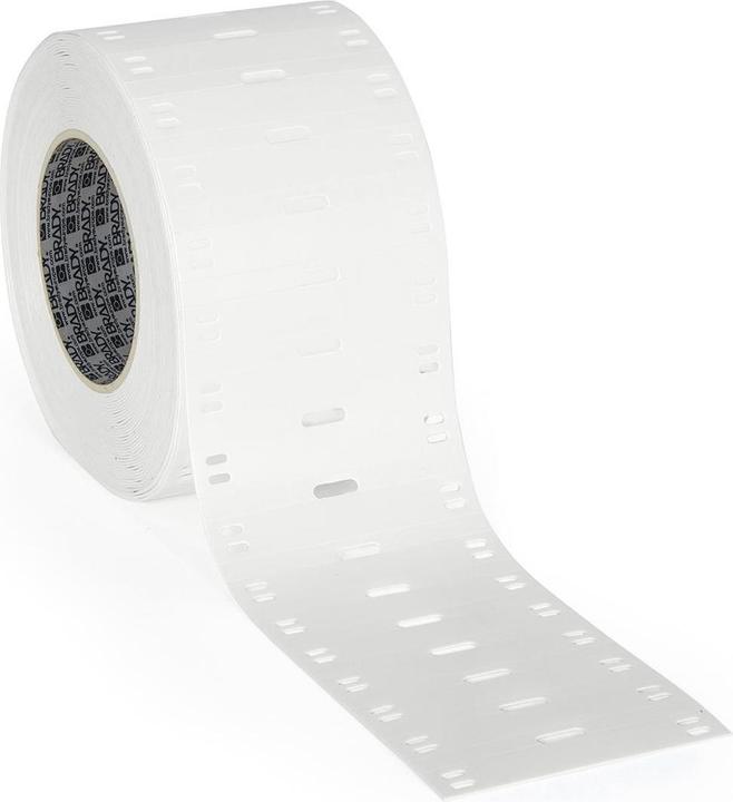 Productafbeelding Brady THT-6010-348-WT, kabellabel voor transport, wit, mat, 60,00 x 10,00 mm, voor THT-Pri