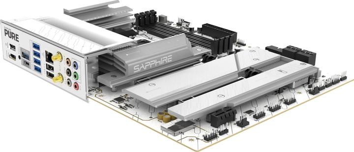 Immagine prodotto Sapphire PURE X870A WIFI7 1xHDMI 1.4 1xDP 1.2 (AM5, AMD X870, ATX)