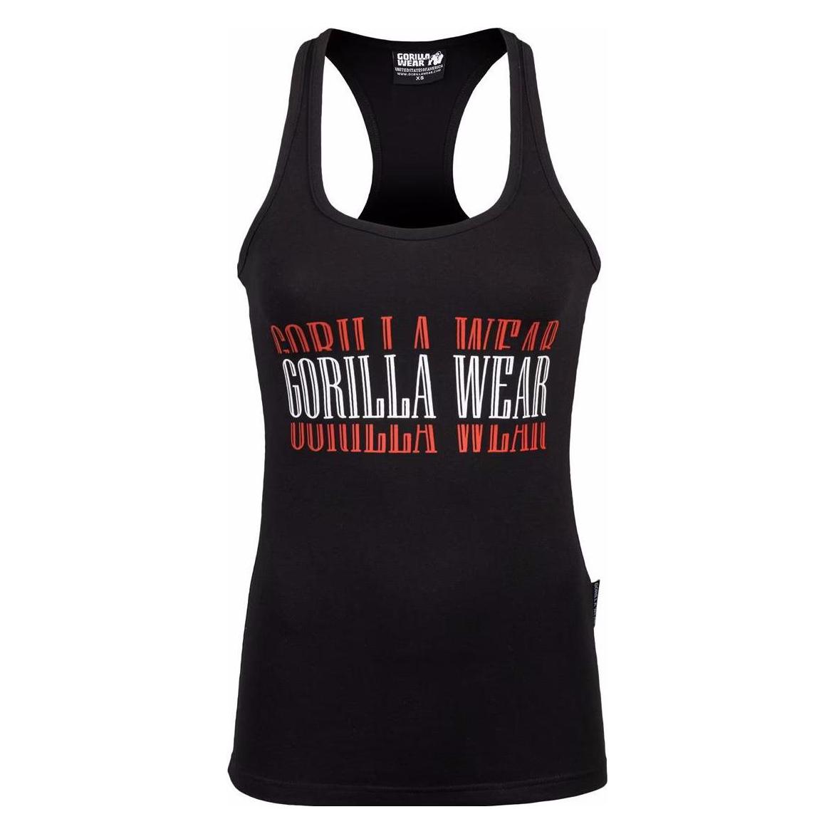 Gorilla Wear, Damen, Sportshirt, Verona (Xs), Schwarz, Xs
