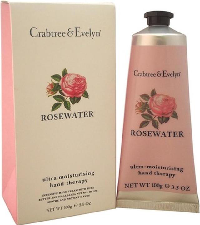 Crabtree & Evelyn Rosewater Hand Therapy 100g 3.5 ounces