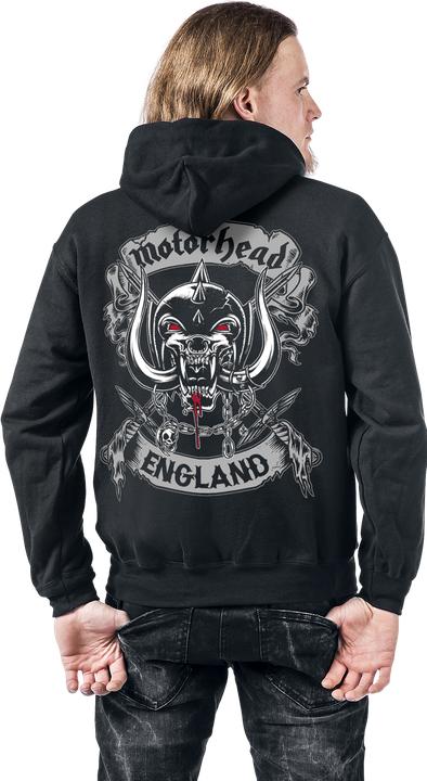 Produktbild Motörhead Cross Swords England Crest (S)