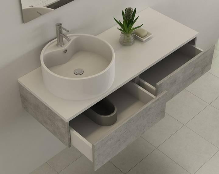 Produktbild Jet-Line Badset BIEL Betonoptik